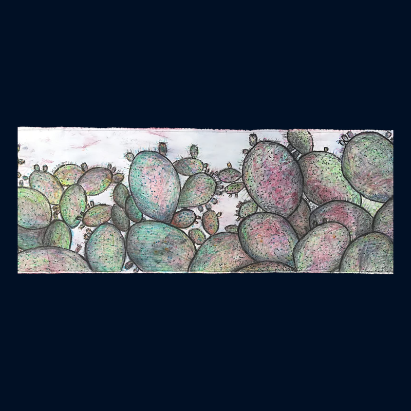 Flying Cloth - Tapestry Prickly pear chain 02